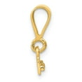 thumbnail image 2 of 14k Yellow Gold Casted Medium Polished Top Charm, 2 of 3