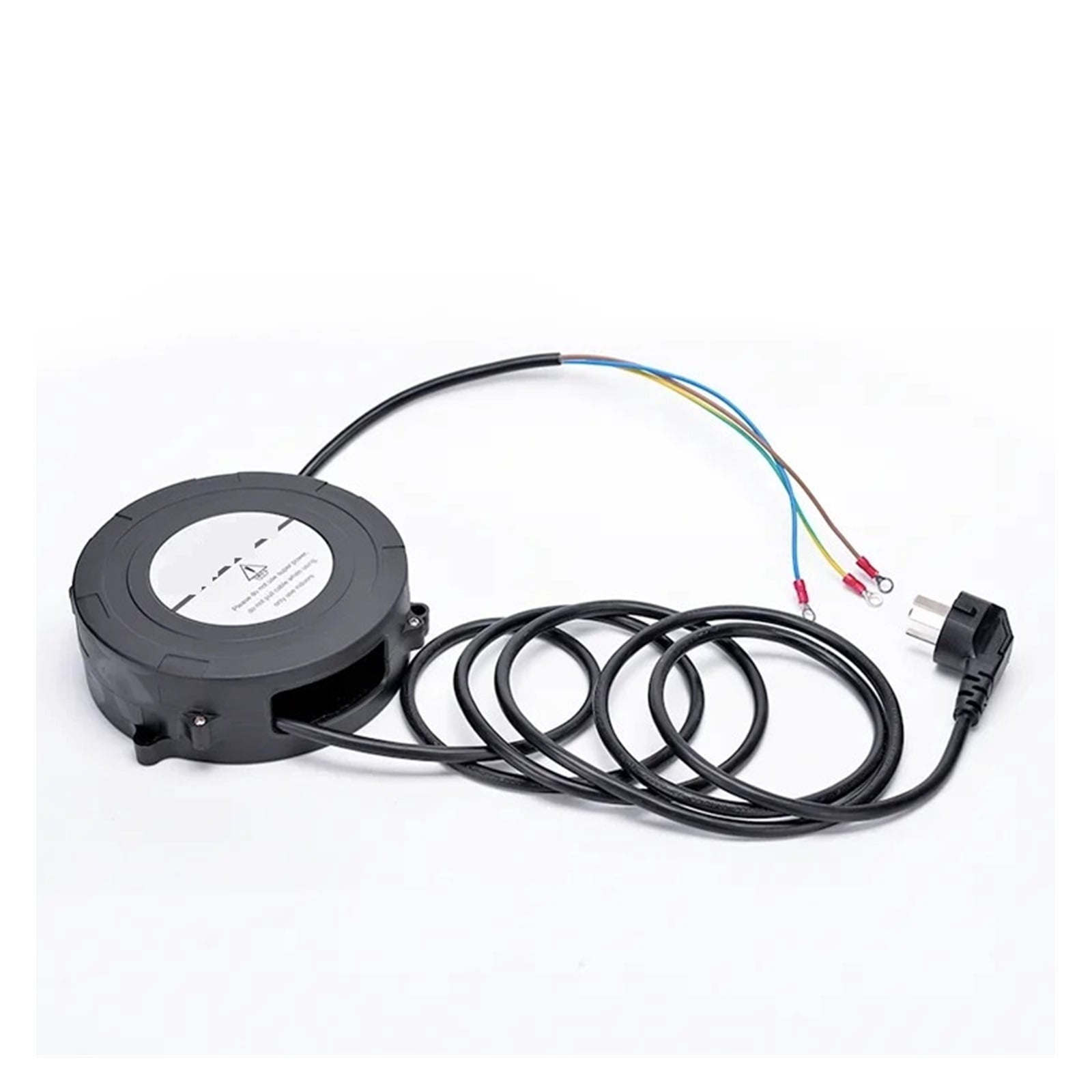 3pin 1-5meters Cable Reel Drum Electric Cord Reel Retractable