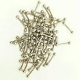 thumbnail image 2 of K-KED 100pcs/lot Straight Barbell Ear Cartilage Tragus Studs Tongue Piercing Jewelry-16G 8mm with cone end, 2 of 6