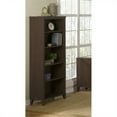 thumbnail image 2 of Bowery Hill Furniture 5 Shelf Bookcase in Mocha Cherry, 2 of 7