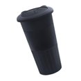 thumbnail image 3 of Portavasos para coche, cubo de basura para vehículo, contenedor de basura negro, cubo de basura de silicona para coche pequeño, a prueba de fugas para, 3 of 8