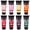 8 Harvest Colors, variant on AUREUO Metallic Acrylic Paint Set - 8 Essential Colors 0.71 fl oz / 21ml Tubes Gold Silver Art Paints for Crafts Decor Rich Pigments Non-Toxic Painting Supplies for Artists