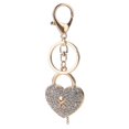 thumbnail image 1 of Heart Wallet Couples Keychains Heart Decor Crystal Frog Keychain Animal Purse Charm, 1 of 3