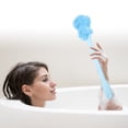 thumbnail image 3 of 1Pc Back Scrubber for Shower Bath Silicone Body Brush with Long Handle for Skin Exfoliating Blue, 3 of 6