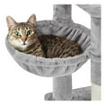 Yunwen DIY, Cat Tower Furniture w/ Scratching Post Basket Perch and
