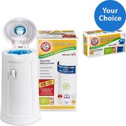 Munchkin Arm & Hammer Diaper Pail with Bag Refills (Choose Your Count)