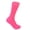 Bright Pink, variant on Men's Solid Orange Color Dress Casual Socks