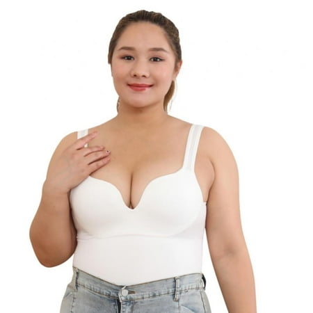 

Women’s Longline Sports Bra Wirefree Padded Crop Tank Top High Support for Yoga Workout Fitness