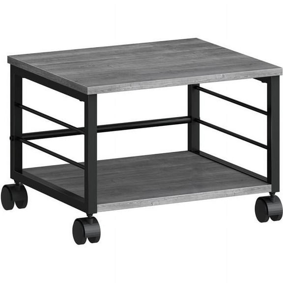 Underdesk Mobile Machine Stand, Weathered Charcoal