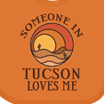 thumbnail image 4 of Inktastic Someone in Tucson Arizona Loves Me Boys or Girls Baby Bib, 4 of 4