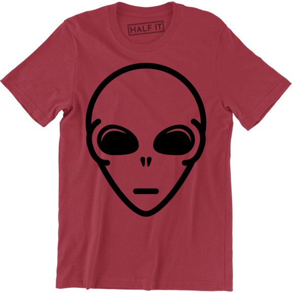 Alien Face Funny Sci Fi Space Horror Retro Fashion Men's T-Shirt