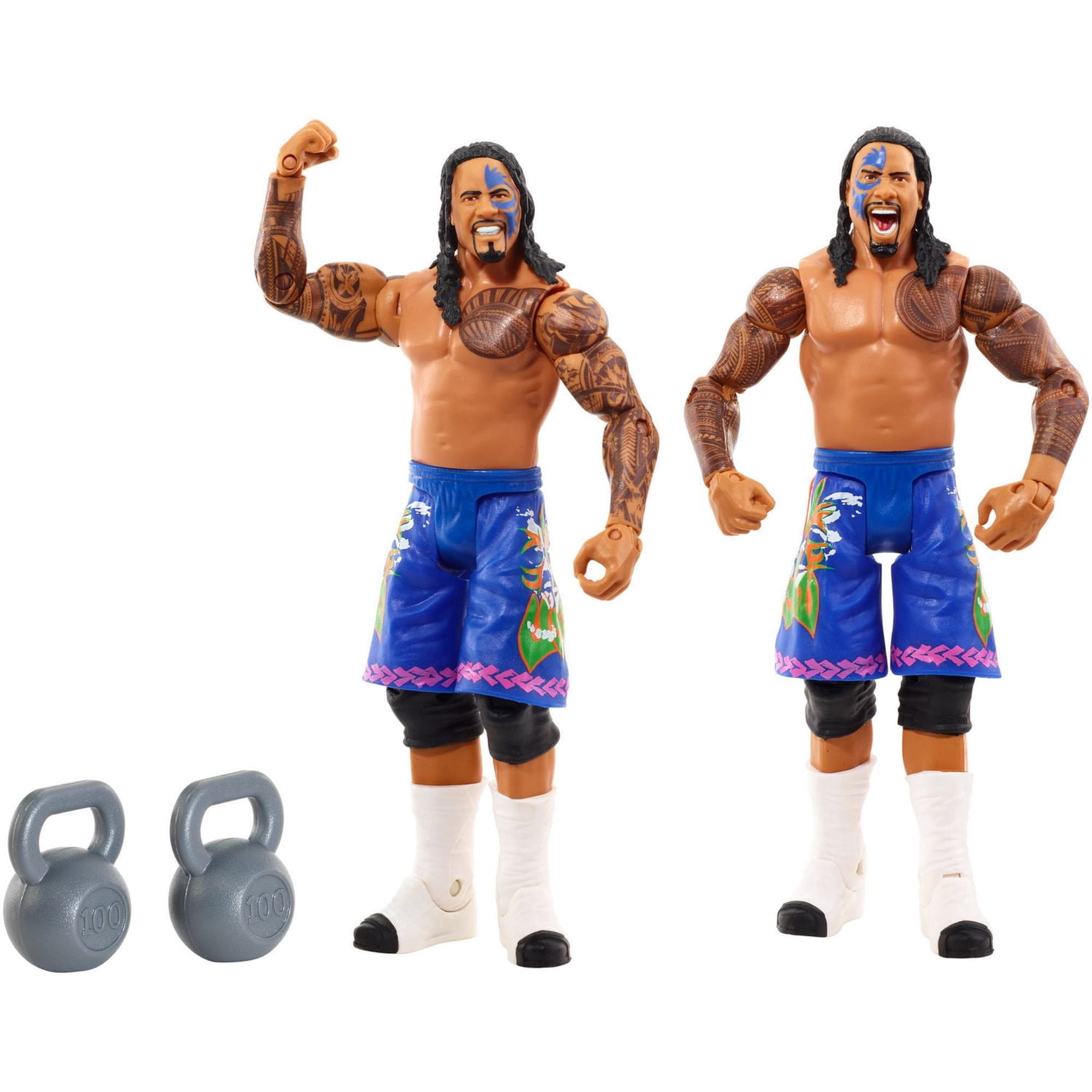 WWE Battle Pack 2-Pack Jay and Jimmy Uso Figures - Walmart.ca
