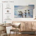 thumbnail image 5 of Elephant Stock Sand Dancers Ii Wall Art - Horizontal Canvas Wall Art - Living Room Wall Decor - Animal Canvas - Blue And White Decor By Bruce Nawrocke - 12" x 8", 5 of 8