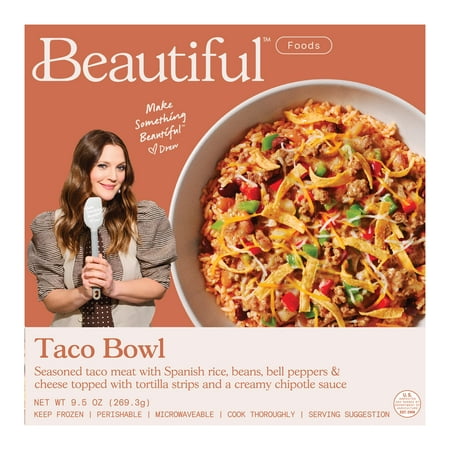 Beautiful Taco Bowl by Drew Barrymore, 9.5 oz (Frozen)