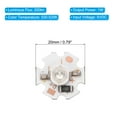 thumbnail image 2 of Chip LED COB Uxcell 1W 5V Bombilla de Chips LED 200lm 520-525K Verde, 25Pcs, 2 of 5