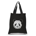 thumbnail image 1 of LA Pop Art Small Word Art Tote Bag - Panda, 1 of 2