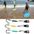 thumbnail image 3 of Sioweci TPU Surfboard Leash Adjustable Coiled SUP Spring Wrist Strap Stand-Up Paddle Board Leg Rope Shortboard Longboard Safety Leash Yellow, 3 of 12