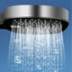 thumbnail image 5 of Cabezal de ducha de alta presión con gran caudal y diseño marinero para un rociado potente en baños domésticos Aestivo | Plateado | AESTIVO, 5 of 7