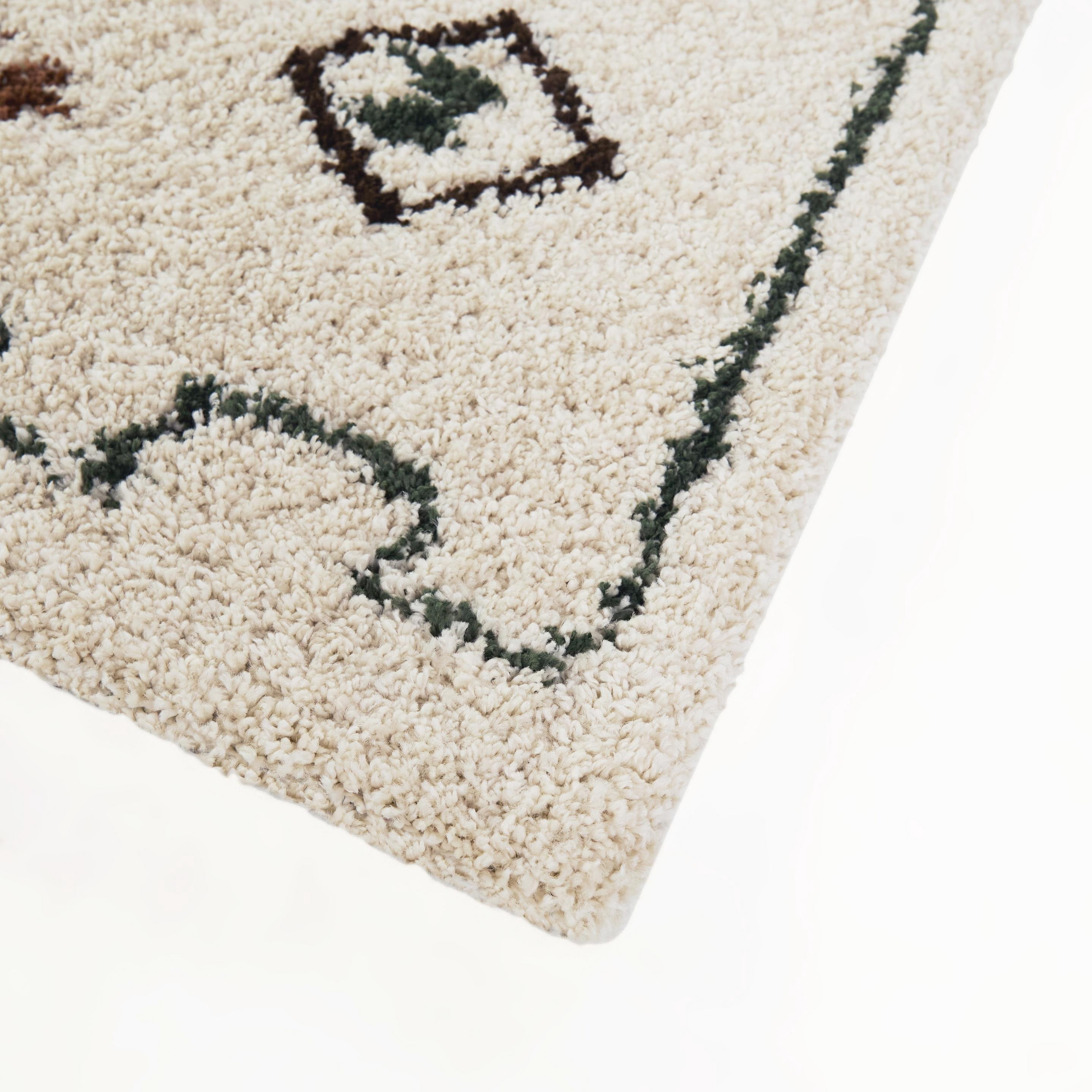 Balta Eugenia Global Moroccan Print Area Rug 7'10" x 10' - Cream