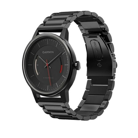 Pv2 Garmin Vivomove Watch Band Replacement Premium Solid Garmin Vivomove Watch Band Replacement Premium Solid Stainless Steel Link Bracelet Strap For