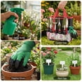 thumbnail image 5 of Gardening Tools Set, Aluminum Garden Tools for Gardening,Non-Slip Ergonomic Handle Tools,Storage Tote Bag,Gifts Hand Tools Set for Women(Red), 5 of 6