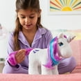 thumbnail image 4 of My Little Pony Glory Retro Unicorn Plush, Soft White Stuffed Animal, Ages 4 and Up, 4 of 4