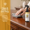 thumbnail image 5 of Beeswax Wood Polish Spray, Beeswax Furniture Spray, Removes Scratches Restores Shine for Wood Floors 120ML（3PCS  3 towel + 3 sponge）, 5 of 10