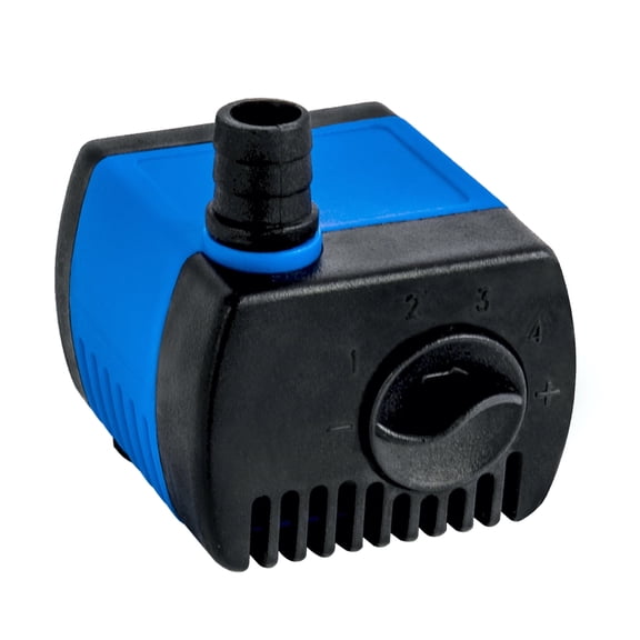 Small Submersible Water Pump 66 GPH / 250 LPH – Quiet Mini Pump for Fish Tank, Fountain, Hydroponics