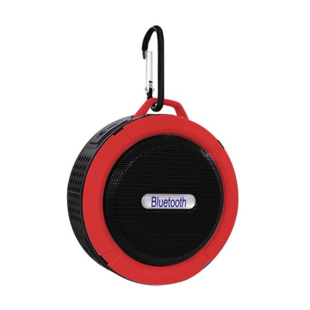 Flmtop C6 Mini Haut-Parleur Stéréo Étanche Portable TF Haut-Parleur Compatible Bluetooth Sans Fil