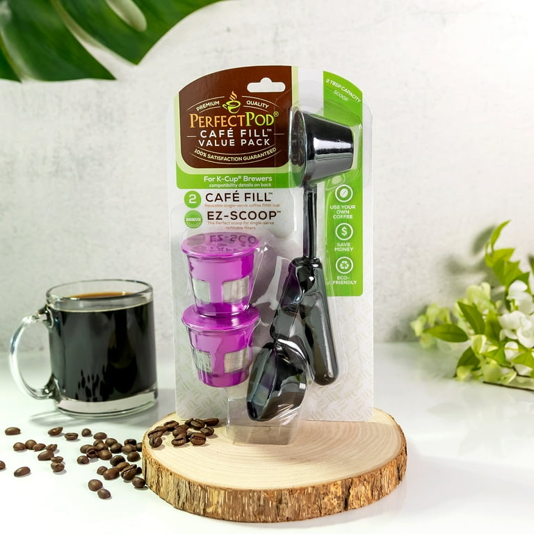 Coffee Pod How Much To Fill Up Reusable K Cup Perfect Pod Cafe