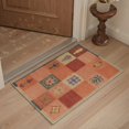 thumbnail image 5 of GENIMO 2'x6' Runner Rug, Washable Non Slip Soft Minimalist Hallway Runner for Kitchen Entryway Laundry Room, Terracotta Orange, 5 of 6