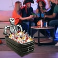 thumbnail image 4 of Halloween Party Decorations Inflatable Ice Bucket Cooler Skeleton Design Beverage Container For Indoor Outdoor Celebrations, 4 of 9