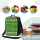 thumbnail image 4 of Fotbe American Football Field2 Lonchera Bolsa de Almuerzo para Hombres y Mujeres, Lonchera de Gran Capacidad, Bolsa de Almuerzo Reutilizable, Bolsa Térmica Aislante, 4 of 7