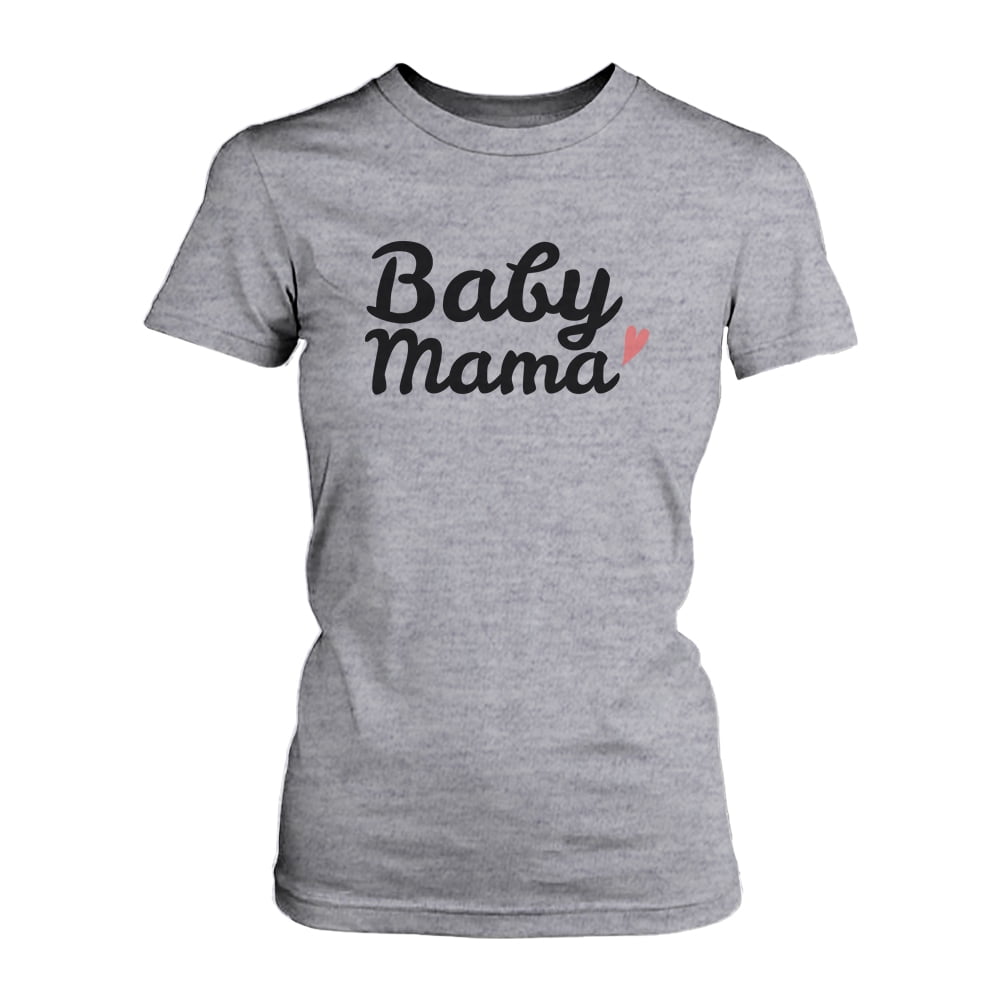 365 Printing Baby Mama Tshirts Cute Graphic Shirt for New Mom Mothers Day Gifts Ideas