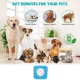 thumbnail image 5 of Almohadilla para lamer perros Comedero lento para gatos, almohadilla para lamer de 2 piezas con ventosa, tratamiento de sedación MFZFUKR CPB-US-YY1007-4, 5 of 5