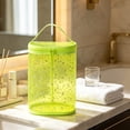 thumbnail image 5 of Transparent Water Repellent Travel Storage Bag with Star Pattern, Large Capacity PVC Toiletry Cosmetic Bag, Portable Leakproof Makeup Organizer, 5 of 6