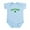Sky Blue, variant on CafePress - Southie Infant Bodysuit - Baby Light Bodysuit, Size Newborn - 24 Months