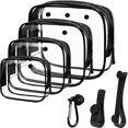 thumbnail image 1 of Bolsas de mano transparentes de Bogg Beach con insertos de almacenamiento, 4 paquetes, LETGO, 1 of 7
