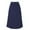 01 Dark Blue, variant on Awdenio Pleated Skirts for Women Skirt Leopard Print Midi Long Shirring Pleated Skirts High Waisted A Line Skirts