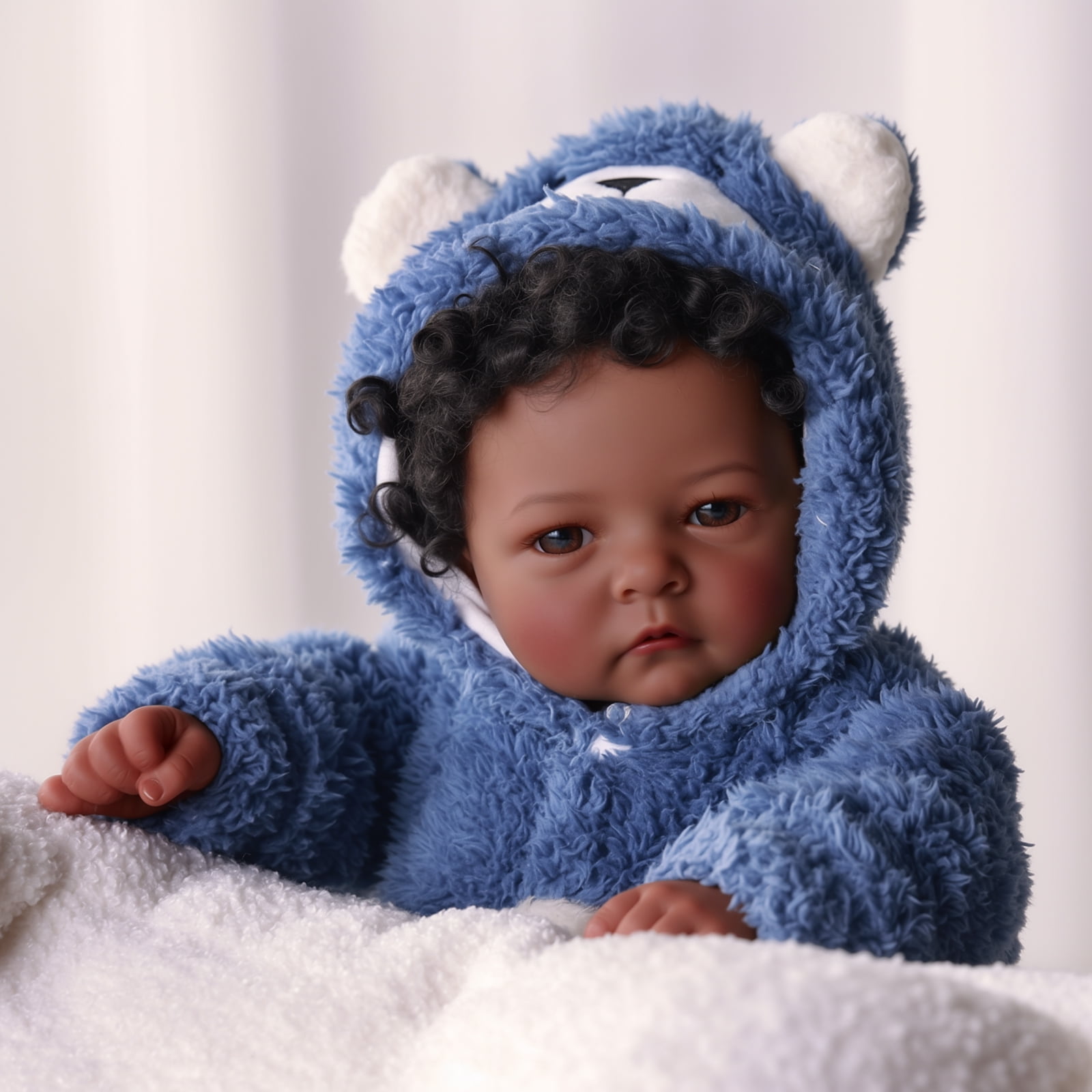RSG 17-inch Lifelike Reborn Baby Dolls - Adorable Playful Real Life - Real Baby Feeling Baby Dolls with Gift Box for Kids Age 3 +