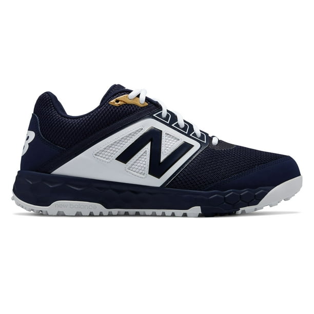 New Balance Low-Cut 3000v4 Turf Baseball Mens Shoes Navy with White ...