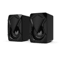 thumbnail image 3 of Computer Speakers, Usb Powered Pc Speakers Stereo Mini Multimedia Volume Control,Gaming Rgb Lights Jack Speakers For Pc Desktop Laptop Monitor, 3 of 4