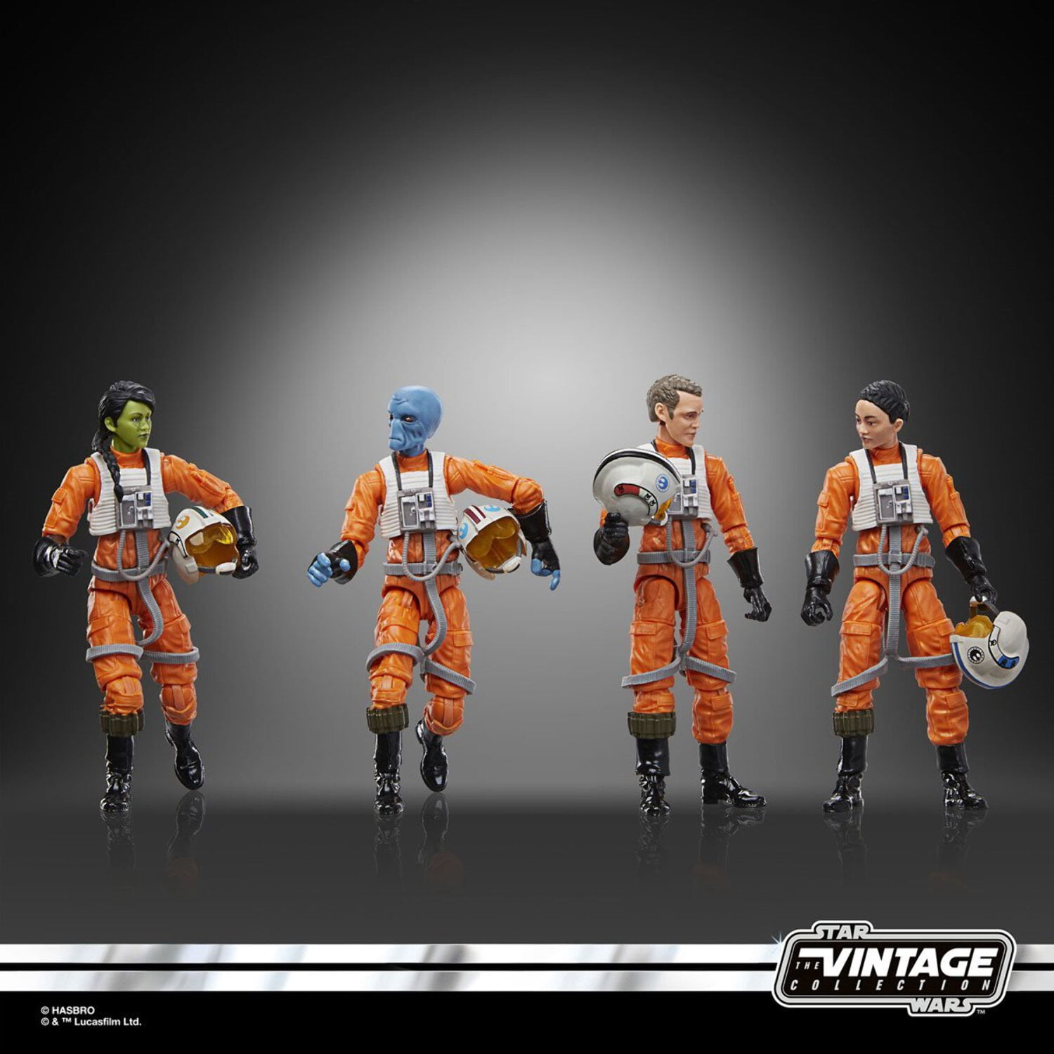 Star Wars The Vintage Collection X-Wing Pilot Figures