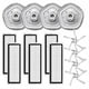 thumbnail image 1 of Para accesorios de aspiradora Bot W10, cepillo lateral, filtro Hepa, repuestos de paño de fregona Hy, 1 of 4
