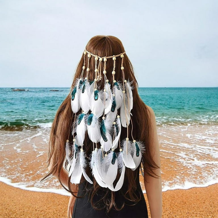Boho Accessories, Feather Hair Extensions