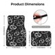 thumbnail image 5 of Fotbe Snake Juego de 4 Tapetes para Auto con Estampado – Alfombrillas de Goma Reforzada, Diseño Antideslizante, Protección para Todo el Año – Vehículos, Autos, Camionetas y SUVs, 5 of 7