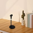 thumbnail image 4 of KAKOWELY desktop mic stand Compact Desktop Mic Stand Adjustable Height Mini Table Mic Stand With Round Base Desk Mic Bracket For Home Studio Use12.4"X5.91"X5.91", 4 of 5