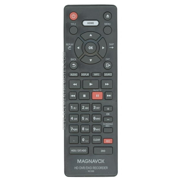 Magnavox NC266UH (p/n NC266UH) DVD Recorder (DVDR) Remote Control (new