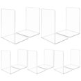 thumbnail image 1 of Sujetalibros Acrílicos SOKOSEY Transparentes 10 Piezas 19x12x12 cm, 1 of 7