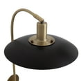 thumbnail image 4 of Redondo Light LED Arc Floor Lamp Matte Black Brass Marble, 4 of 11